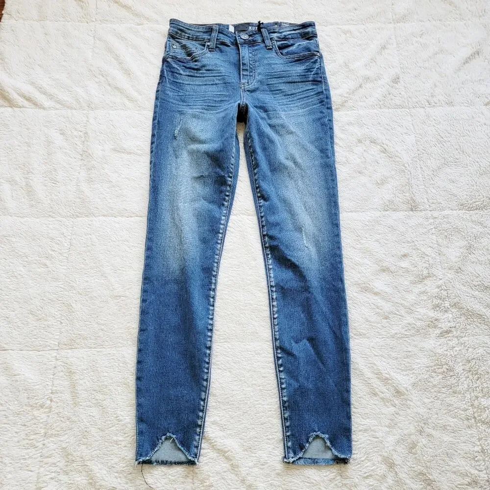 KFTK‎ Connie High Rise Skinny Ankle Jeans
